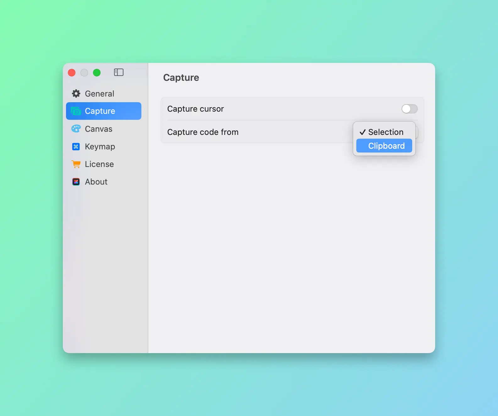 Read Code from Clipboard